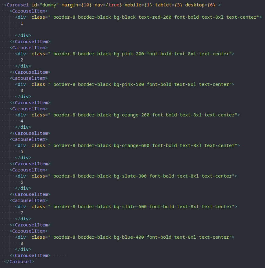 Carousel Component