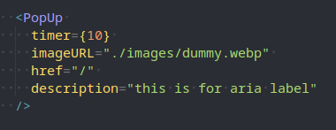 Image PopUp